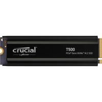Crucial CT1000T500SSD5 T500 SSD, 1 TB, M.2 2280, PCIe 4.0 NVMe, 7300/ 6800 MB/s, w/ heatsink - thumbnail