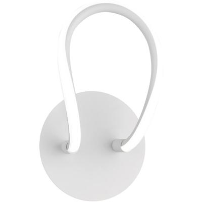 LED Wandlamp - Dimbare Wandverlichting 11.5W - 4000K Natuurlijk Wit - Mat Wit Aluminium