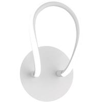 LED Wandlamp - Dimbare Wandverlichting 11.5W - 4000K Natuurlijk Wit - Mat Wit Aluminium - thumbnail