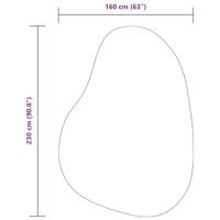 Tapijt HUARTE Grijs 160 x 230 cm Polyester - thumbnail