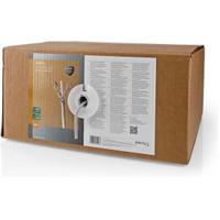 Nedis CCBG8520GY305S Netwerk Kabel Rol Cat6 Solid U/utp Cca 305.0 M Binnenshuis Rond Pvc Grijs Trekdoos - thumbnail