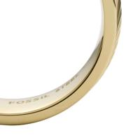 Fossil JF04118710 Ring Sadie staal goudkleurig - thumbnail