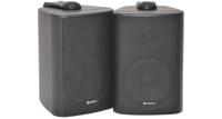 Adastra 2x Zwarte Muur Monteerbare Surround Sound Home Audio HiFi-luidsprekers 60W - thumbnail