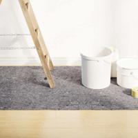 VidaXL Antislip schildersvlies 2 st 5 m 280 g/m² grijs - thumbnail