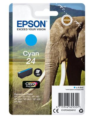 Epson 24 cyaan