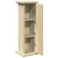 Sokkel met opbergruimte 31x30x90 cm bewerkt hout sonoma eiken - thumbnail