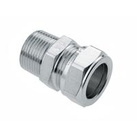 Bonfix knelkoppeling - Puntstuk - 1/2 x 12mm - Vertint Messing - thumbnail