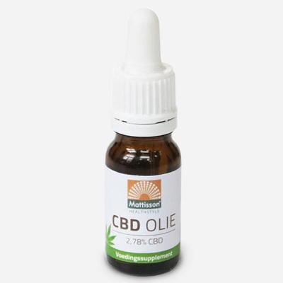 Mattisson HealthStyle CBD Olie 2.78%