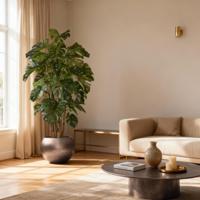 Monstera Giant deluxe kunstboom - 210 cm - thumbnail