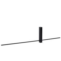 Lucide SEGIN - Wandlamp - LED - 1x10W 2700K - Zwart - thumbnail