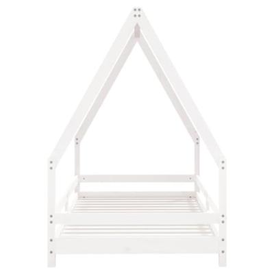 Kinderbedframe 90x190 cm massief grenenhout wit Kinderbedframe 90x190 cm massief grenenhout wit