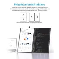 Lipa HDR-72 Dual Portable monitor 15.6 inch Full HD Foldable Opvouwbaar - thumbnail