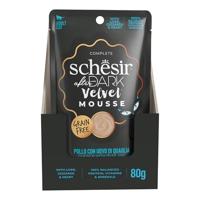 Schesir After Dark Velvet mousse kip & kwartelei 80g - thumbnail