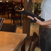 Casecentive Handstrap Pro Hardcase met handriem iPad Air 11" 2024 black - thumbnail