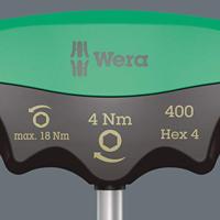 Wera momentsleutel schroevendraaier "400 hexque indicator". hex torque indicator torque 4.0nm - thumbnail