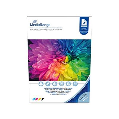 MediaRange MRINK116 pak fotopapier A4 Wit Mat