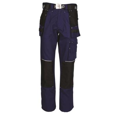 HAVEP werkbroek - Worker.pro - 8730 - marine/zwart/zilvergrijs - maat 50