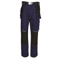 HAVEP werkbroek - Worker.pro - 8730 - marine/zwart/zilvergrijs - maat 50 - thumbnail