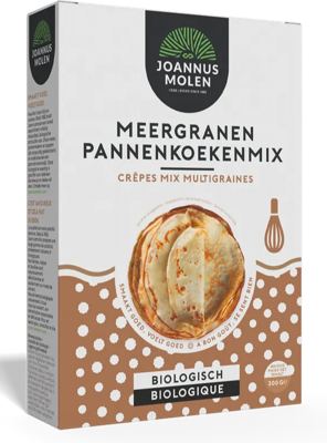 Joannusmolen Pannenkoekmeel Meergranen Joannusmolen Pannenkoekmeel Meergranen