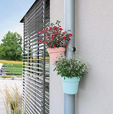 Balkonbak set Conny ø16 cm - antraciet