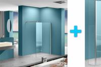 Inloopdouche Met Zijwand 30 cm 80X200 cm 8 mm Nano Coating Aqua Splash - thumbnail