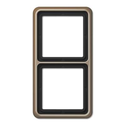 Jung CD582GB Afdekking Frame 2-voudig Brons 1 stuk(s)