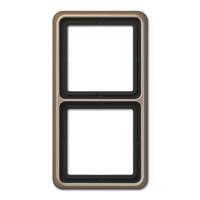 Jung CD582GB Afdekking Frame 2-voudig Brons 1 stuk(s) - thumbnail