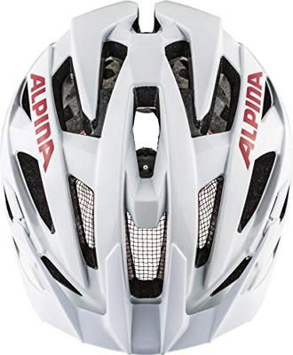 Olympic Sportswear Alpina sports tour helm valparola 51-56 wit/rood - thumbnail