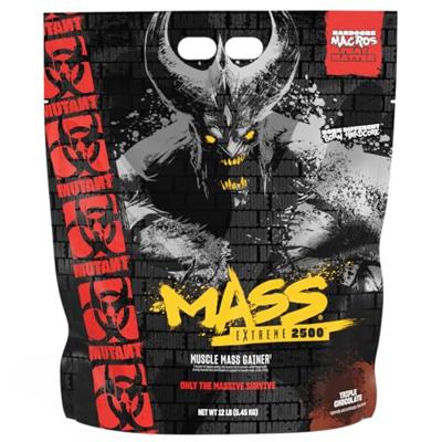Mutant Mass Extreme 2500 Triple Chocolate (5450 g) Mutant Mass Extreme 2500 Triple Chocolate (5450 g)