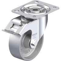 Blickle LI-G 100G-FI Zwenkwiel met rem Wieldiameter: 100 mm Draagvermogen (max.): 150 kg 1 stuk(s) - thumbnail