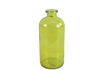 Fles Caria glas ro 11x11x25 cm geel Countryfield - Countryfield
