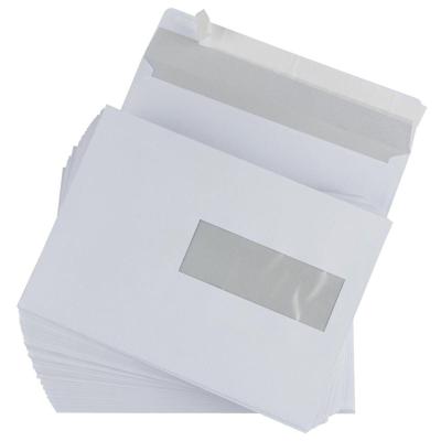 Gallery enveloppen ft 156 x 220 mm, venster rechts, stripsluiting, binnenzijde grijs, 500 stuks Gallery enveloppen ft 156 x 220 mm, venster rechts, stripsluiting, binnenzijde grijs, 500 stuks