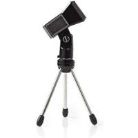 Tafelstandaard voor Microfoon | Max. 0,8 kg | Zwart | | Zilver - thumbnail