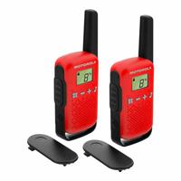 Motorola TALKABOUT T42 Rood - Walkie Talkie Set - Max. Bereik 4 km. - thumbnail