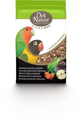 Deli Nature Serengeti grote parkieten 2,5kg