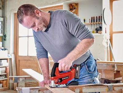 Einhell TC-JS 18/70 Li (1x2,5Ah) Power X-Change 4321280 Accu-decoupeerzaag 18 V 2.5 Ah Aantal meegeleverde accus: 1