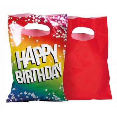 Boland Uitdeelzakjes happy birthday, 6st.