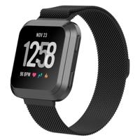 Fitbit Versa Milanees Bandje Zwart - thumbnail