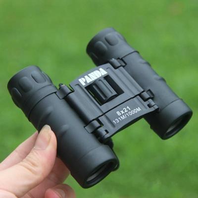 Compacte 8X21 telescoop volledige optische groene film HD verrekijker laag lichtniveau nachtzicht telescoop