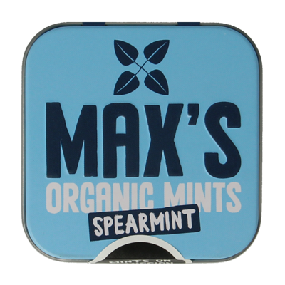 Spearmint blikje vierkant bio 35 Gram Spearmint blikje vierkant bio 35 Gram