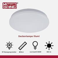 McShine LED Plafonniere 260mm 12w 3000K + sensor - 5017805 - thumbnail