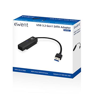 USB-naar-SATA-adapter voor Harde Schijf Ewent EW7017 2,5" USB 3.0