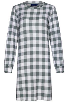 Groen geblokt nachthemd Pastunette