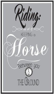 QHP Riding tekstbord maat:-leeg-