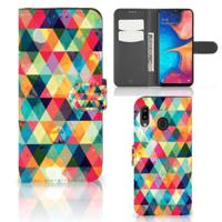 Samsung Galaxy A30 | Telefoon Hoesje | Geruit - thumbnail