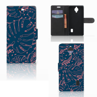 Huawei Y635 Hoesje Palm Leaves - thumbnail