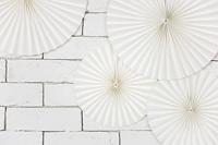 Paper Fans off-white (3st) - thumbnail