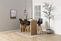 Barkruk Verdal - zwart (2 stuks) - Leen Bakker - thumbnail