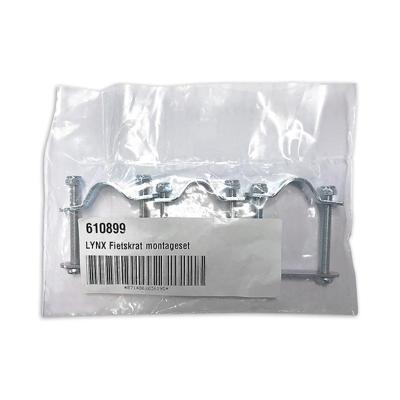 Fietskrat en Fietsmand montageset verzinkt