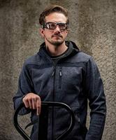 uvex pheos guard 9192180 Veiligheidsbril Incl. UV-bescherming Zwart, Grijs - thumbnail